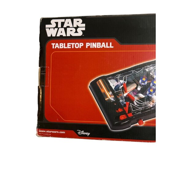Star Wars The Force Awakens Tabletop Pinball Game Electronic Light Up # 25115FC - Picture 13 of 14